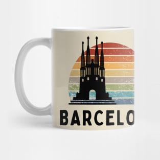 Barcelona inspired design Mug